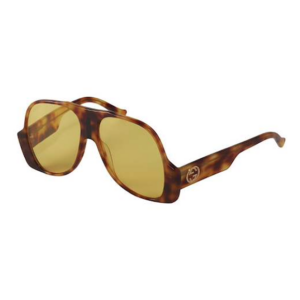 Gucci GG0785S 002 Fashion Inspired Carey Cafe Ambar Original