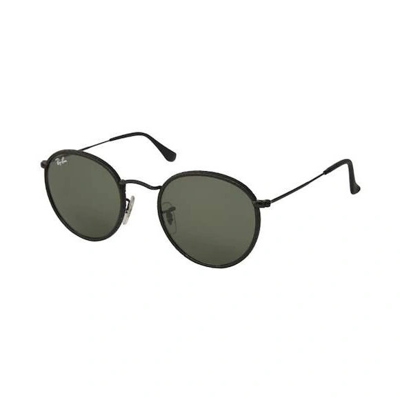Ray Ban Rb3475Q 9040 Round Craft Negro G-15 Original Piel