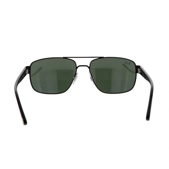 Ray Ban Rb3663 002/31 Square Shape Negro G-15 Original - Image 2