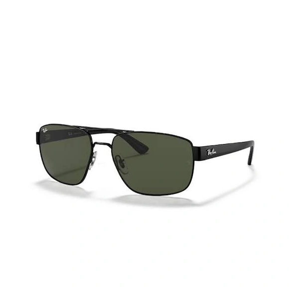 Ray Ban Rb3663 002/31 Square Shape Negro G-15 Original
